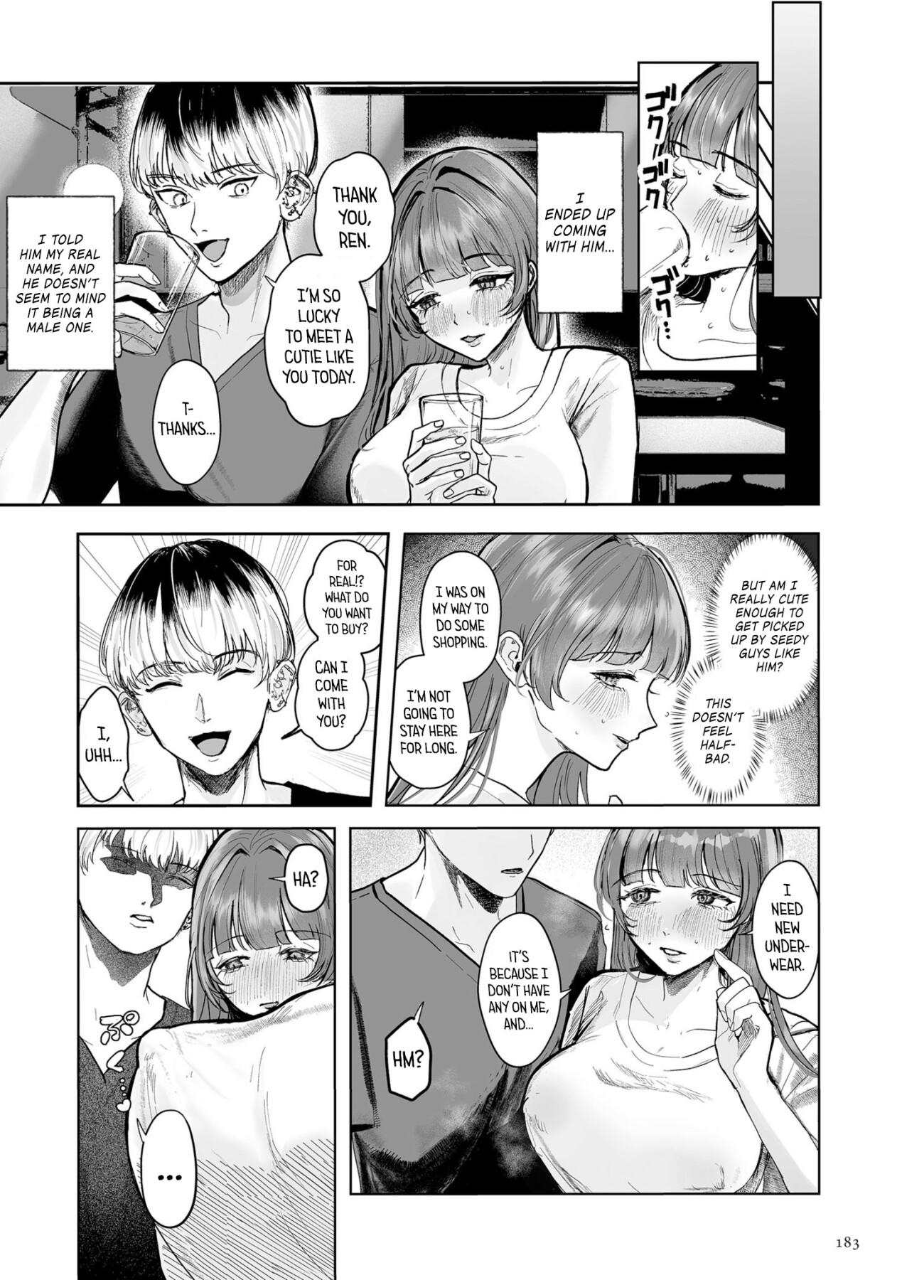Hentai Manga Comic-Turned Into a Woman And Got Picked Up By a Sleazeball-Read-5